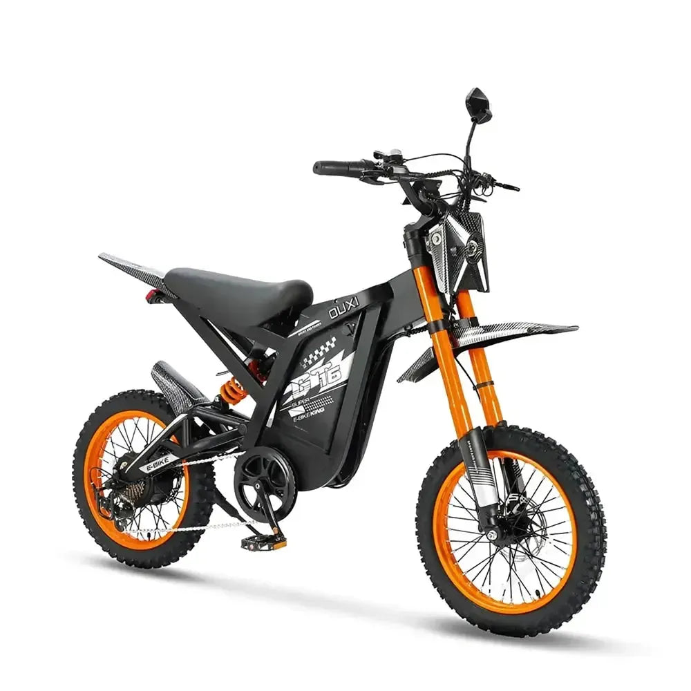 FATBIKE OUXI GT16 MINI CROSS – SKINNY BIKE - MODEL 2026 - HYDRAULISCHE REMMEN - ALARM