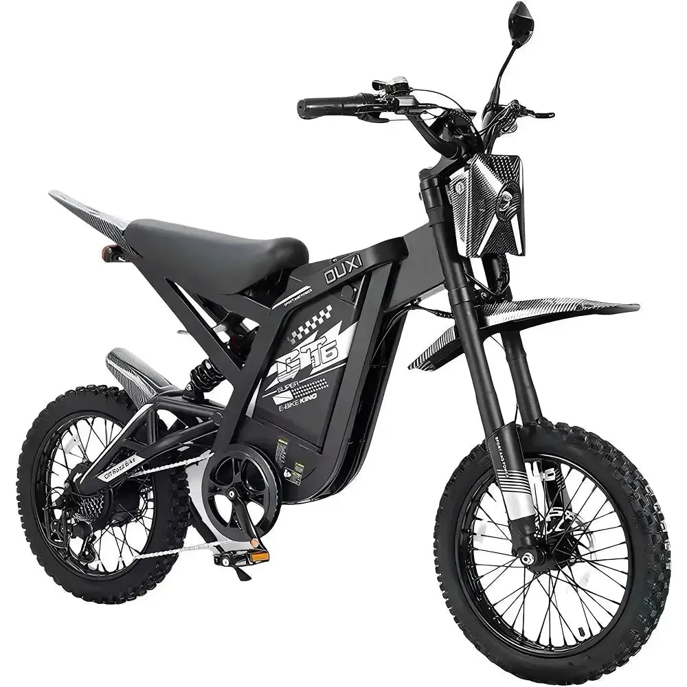 FATBIKE OUXI GT16 MINI CROSS – SKINNY BIKE - MODEL 2026 - HYDRAULISCHE REMMEN - ALARM