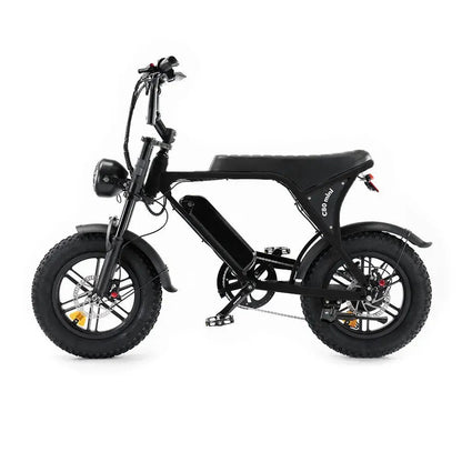 FATBIKE OUXI C80 MINI - ZWART – MODEL 2025 - HYDRAULISCHE REMMEN - ALARM