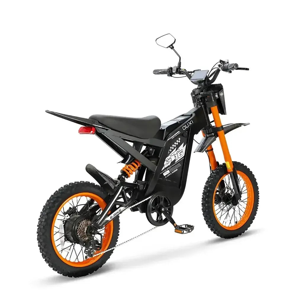 FATBIKE OUXI GT16 MINI CROSS – SKINNY BIKE - MODEL 2026 - HYDRAULISCHE REMMEN - ALARM