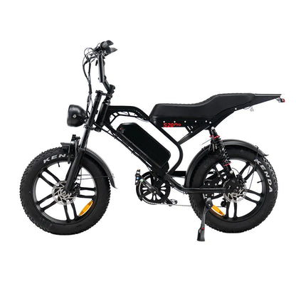 FATBIKE S20 PRO PREMIUM EDITION BLACK  – MODEL 2026 - HYDRAULISCHE REMMEN