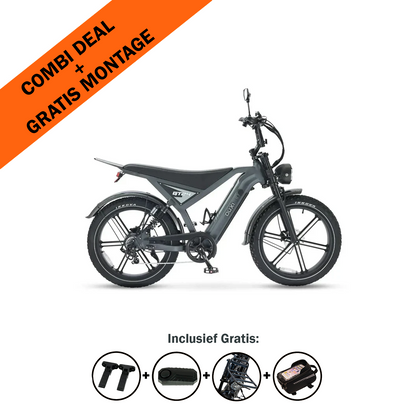 FATBIKE OUXI GT24 – MODEL 2026 - HYDRAULISCHE REMMEN - ALARM