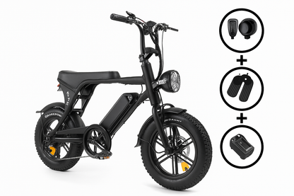 FATBIKE OUXI C80 MINI – MODEL 2025 - HYDRAULISCHE REMMEN - ALARM