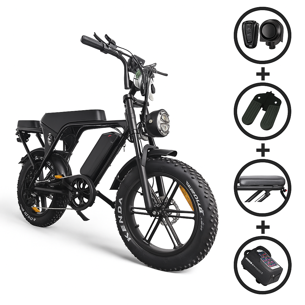 FATBIKE OUXI V8 (C80) – MODEL 2025 - HYDRAULISCHE REMMEN - ALARM