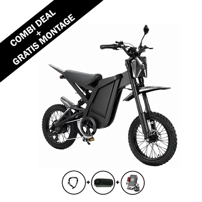 FATBIKE OUXI GT16 MINI CROSS – SKINNY BIKE - MODEL 2026 - HYDRAULISCHE REMMEN - ALARM