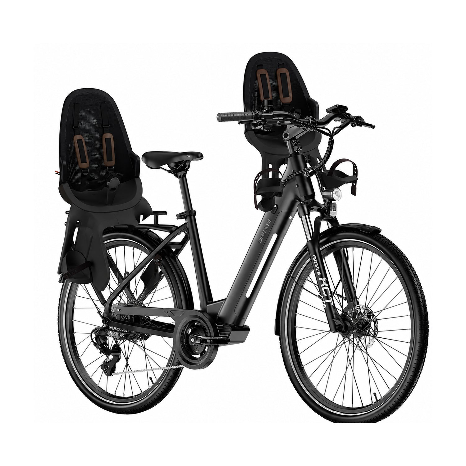 A-SPADZ CITY PRO 2.0 - FAMILY DAMES E-BIKE - KINDERZITJE - 2026