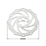 QMWHEEL & OUXI - REMSCHIJF - 160 MM - FATBIKE