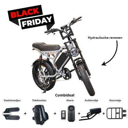 FATBIKE S20 PRO PREMIUM EDITION NARDO GREY – MODEL 2025 - HYDRAULISCHE REMMEN