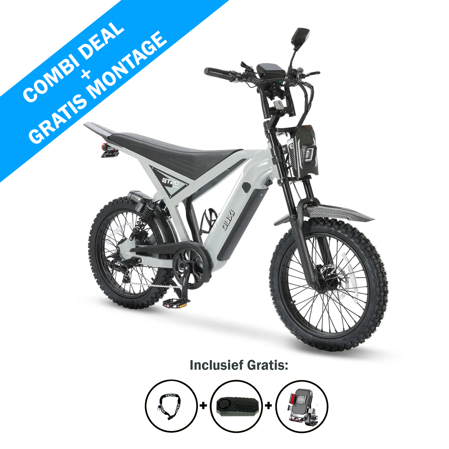 FATBIKE OUXI GT20 PRO – MODEL 2026 - HYDRAULISCHE REMMEN - ALARM