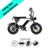 FATBIKE OUXI C80 MINI - GRIJS – MODEL 2026 - HYDRAULISCHE REMMEN - ALARM