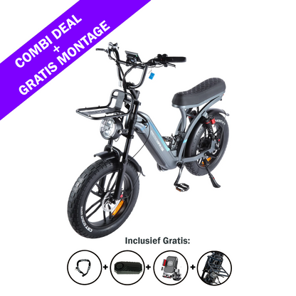 FATBIKE OUXI Q8 – MODEL 2026 - HYDRAULISCHE REMMEN - ALARM