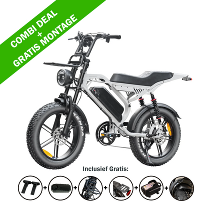 FATBIKE S20 PRO PREMIUM EDITION BLACK  – MODEL 2026 - HYDRAULISCHE REMMEN