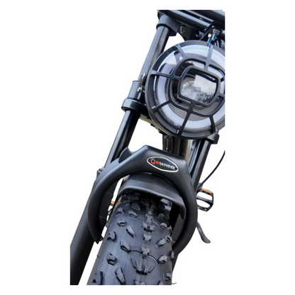 FATBIKE V20 PRO - QMWHEEL – MODEL 2026 - ALARM - HYDRAULISCHE REMMEN